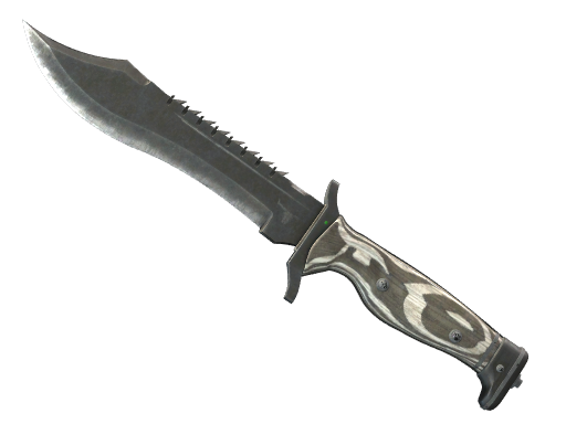 Bowie Knife | Black Laminate (Well-Worn) CS:GO | Buy, Sell On Market CS:GO